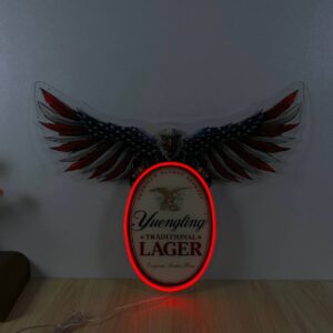 Yuengling American Eagle Neon LED Sign Acrylic Artwork Home Bar Decor