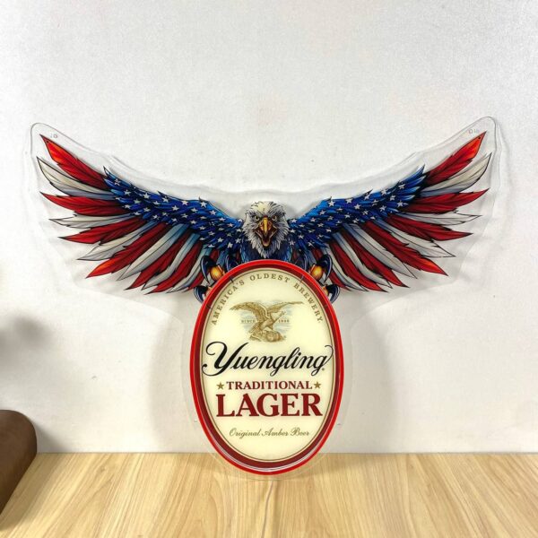 Yuengling American Eagle Neon LED Sign Acrylic Artwork Home Bar Decor
