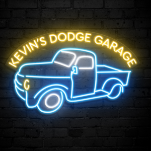 Custom Neon Sign: Pickup Sign